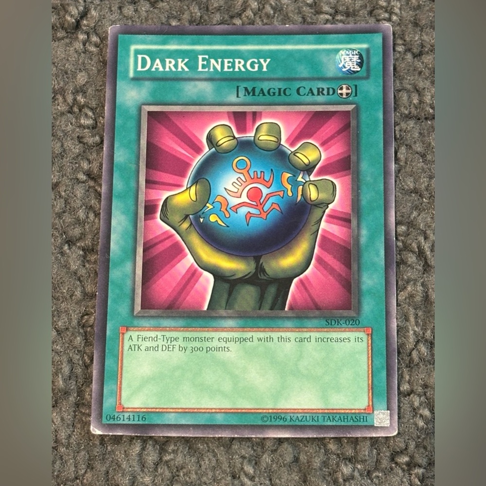 Yu-Gi-Oh Dark Energy SDK-020